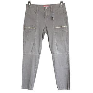 Y2K Union Bay Blaire Skinny Utility Pants Galaxy Grey Size 9